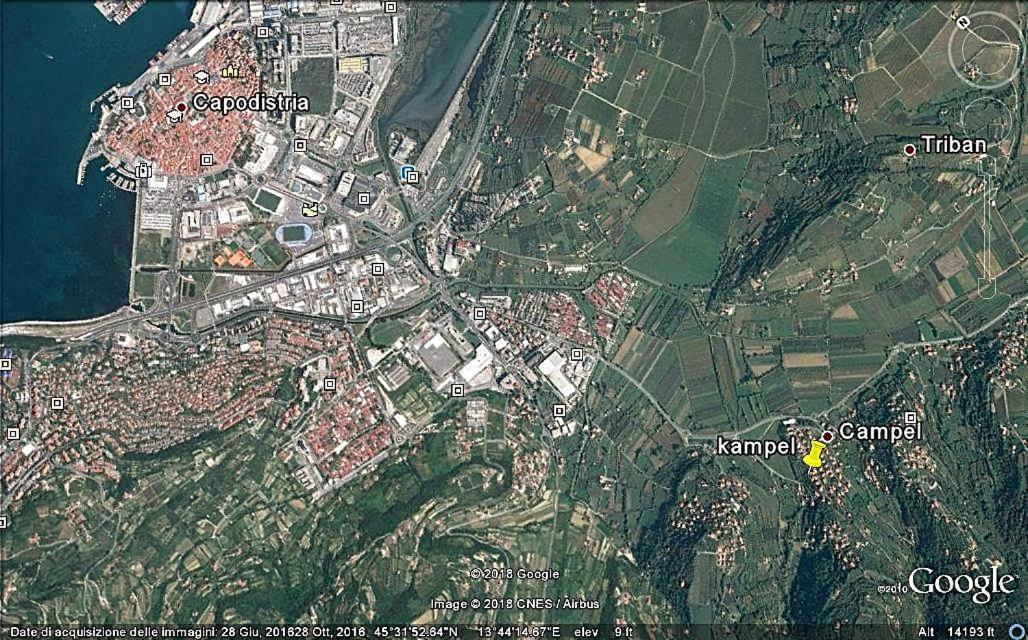 Relax Vila Kampel Копер Екстер'єр фото